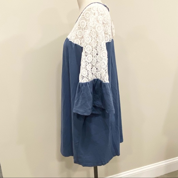 SUZANNE BETRO Bundle of 2 Lace Yoke Tunics Size 2X New - Picture 8 of 15